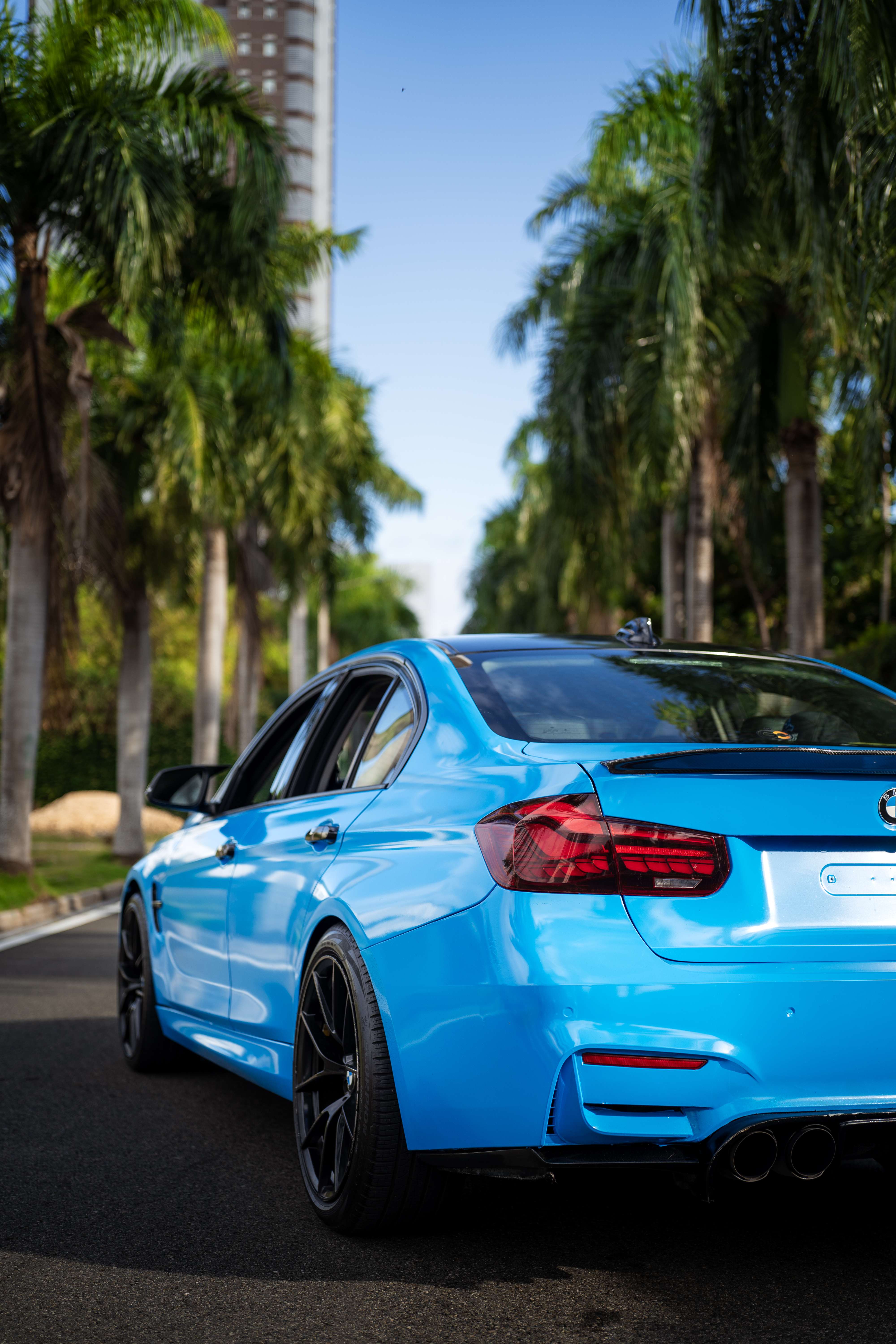 BMW F30 Kit M3 — Vista Trasera